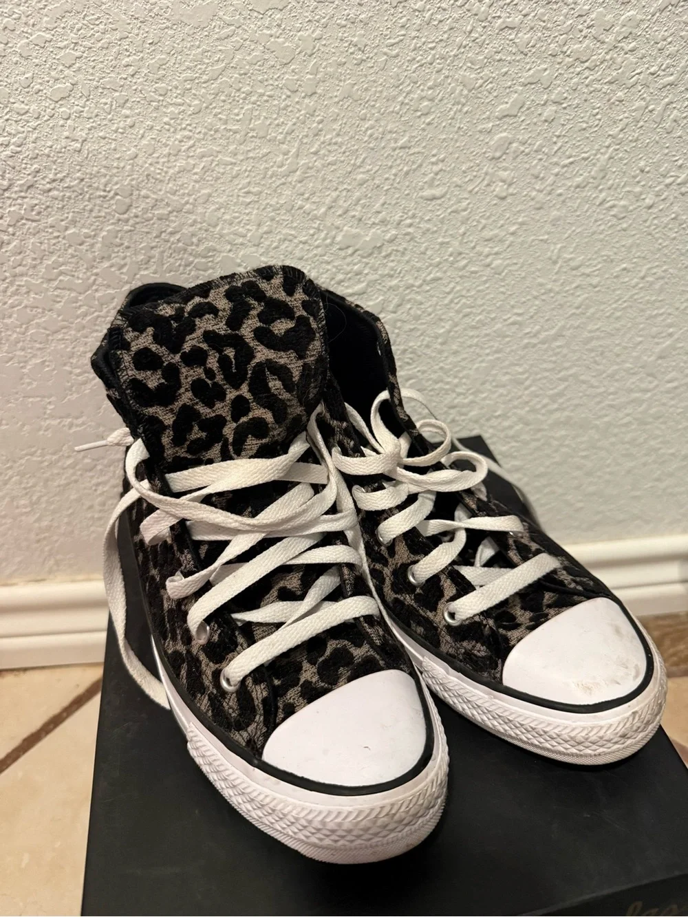 Converse Leopard Print High-Top